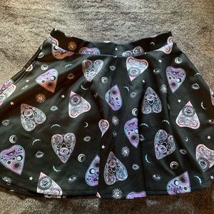 black ouija board hot topic skirt